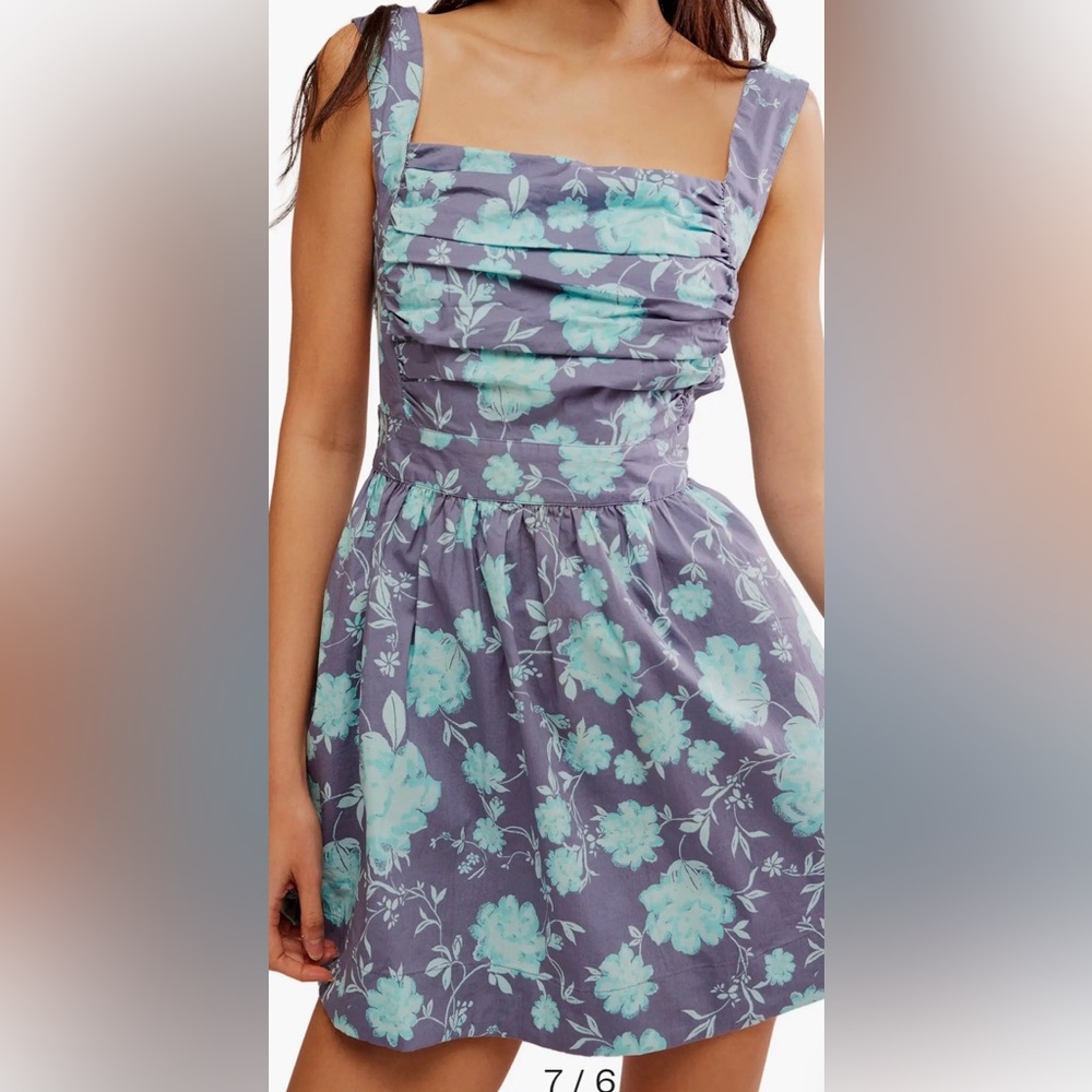 Free People Meet me in Maui Floral Print Dress size XL-New!